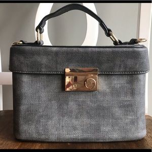 New!!! Gray box purse